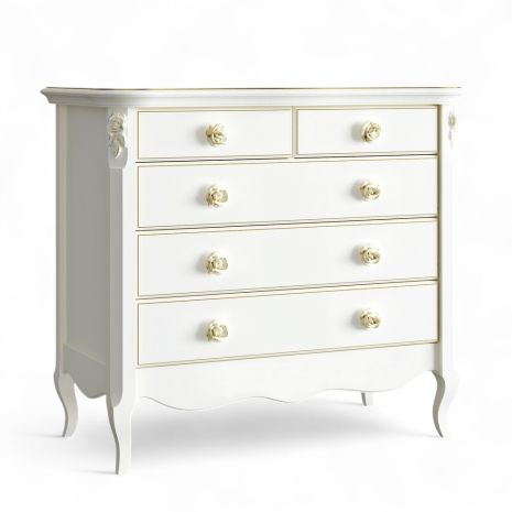 Комод бельевой 5 ящиков G109-K02-G Голден Роуз