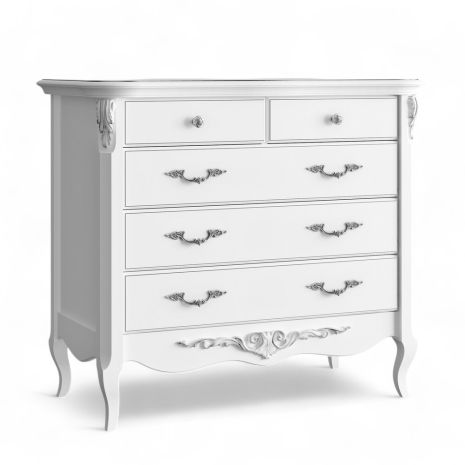 Комод бельевой 5 ящиков S109-K00-S Сильвери Роум