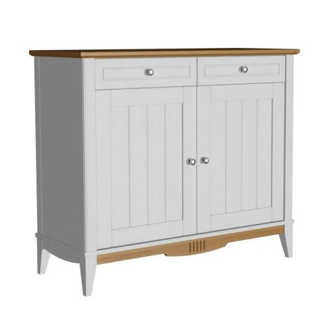 Комод буфета NN Пенни (Белый воск / Антик 24)