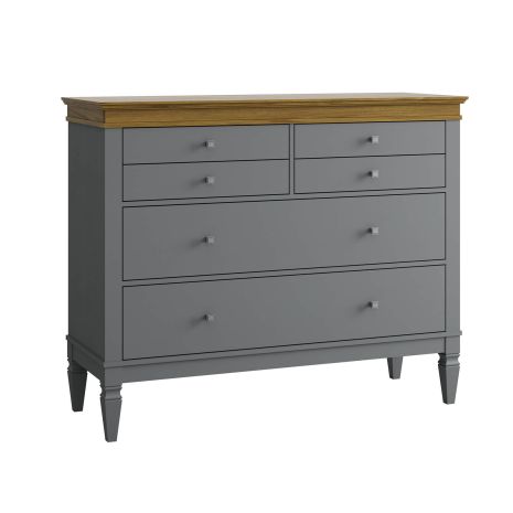 Комод Ольса-С 042 серый 7042 - антик 24
