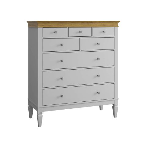 Комод Ольса-С 323 белый лак - антик 24