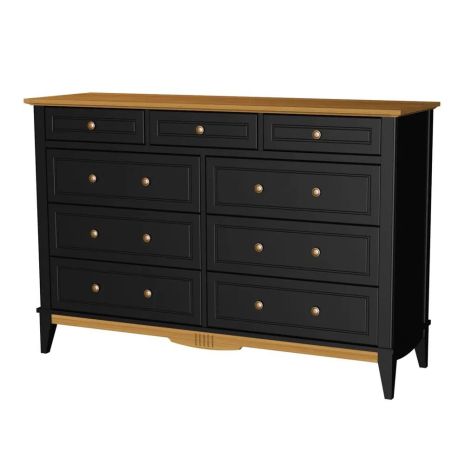 Комод Пенни NN 036 (Блэк / Антик 24)