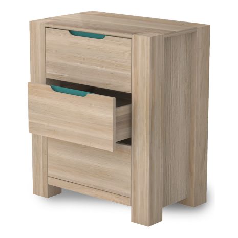 Комод Riva 3 ящика бланш