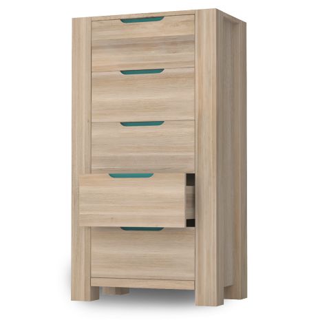 Комод Riva бланш 5 ящиков