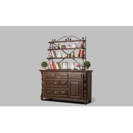 Комод с кованой граверсой Валенсия 2-2