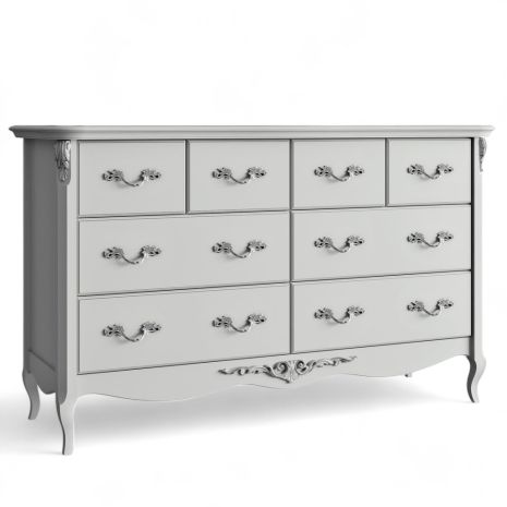 Комод широкий 8 ящиков APs134-K04-S Ательер Хоум