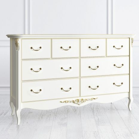 Комод широкий 8 ящиков R134-42-K02-G Romantic Gold