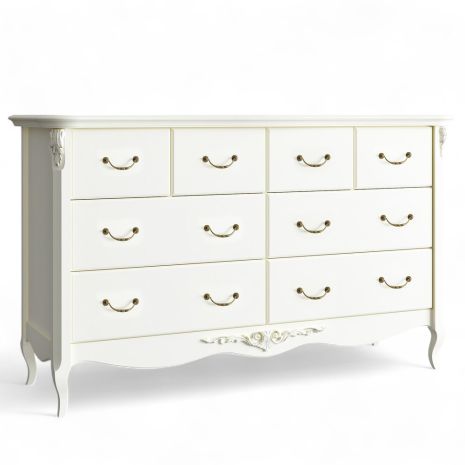 Комод широкий 8 ящиков R134-K02 Романтик