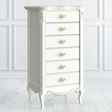 Комод высокий 6 ящиков GL108-K02-G Lady Rose