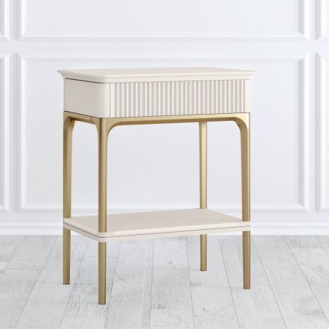 Консоль с полкой Pr064AT-gold Primo gold