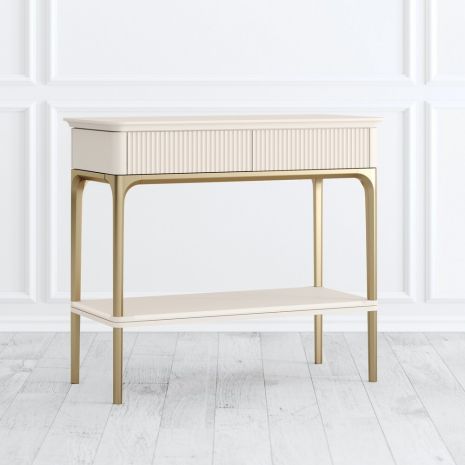 Консоль с полкой Pr084AT-gold Primo gold