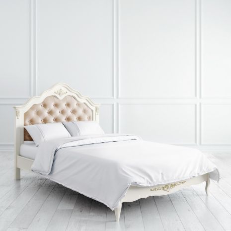 Кровать с мягким изголовьем 120*200 R312-K02-G-B01 Romantic Gold