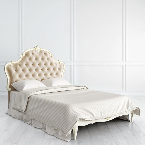 Кровать с мягким изголовьем 120*200 R532-K02-G-B01 Romantic Gold