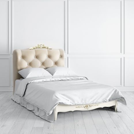 Кровать с мягким изголовьем 120*200 R712D-K02-G-B01 Romantic Gold