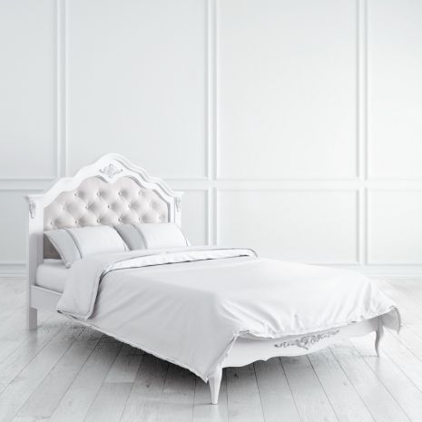 Кровать с мягким изголовьем 120*200 S312-K00-S-B07 Silvery Rome