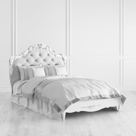 Кровать с мягким изголовьем 120*200 S412-K00-S-B07 Silvery Rome