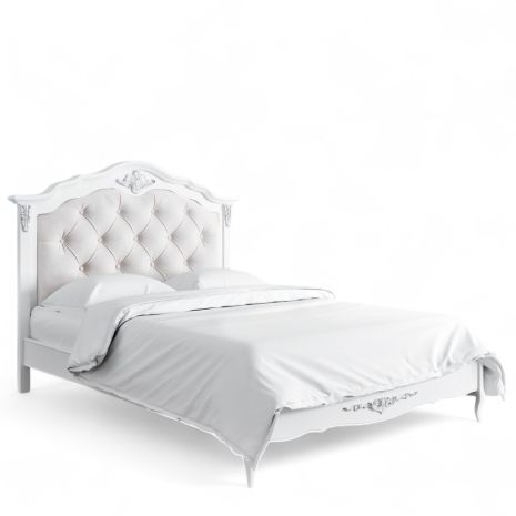 Кровать с мягким изголовьем 140*200 S314-K00-S-B07 Сильвери Роум