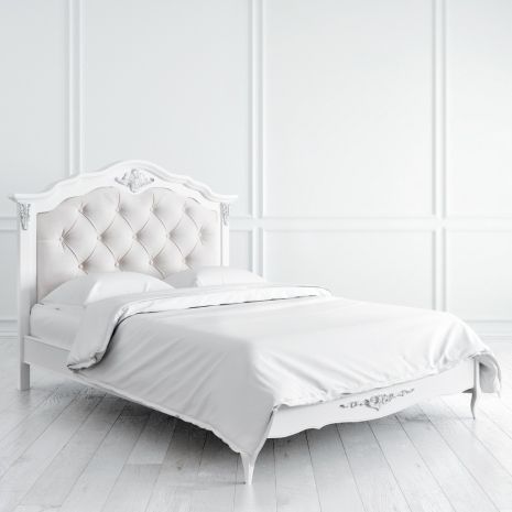 Кровать с мягким изголовьем 140*200 S314-K00-S-B07 Silvery Rome