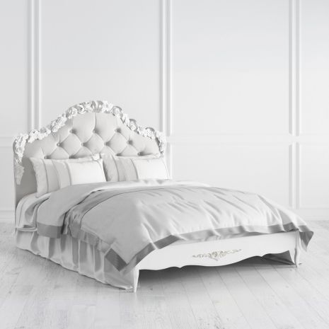 Кровать с мягким изголовьем 140*200 S414-K00-S-B07 Silvery Rome