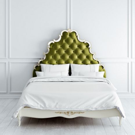 Кровать с мягким изголовьем 160*200 A426Z-K02-G-B10 Atelier Gold