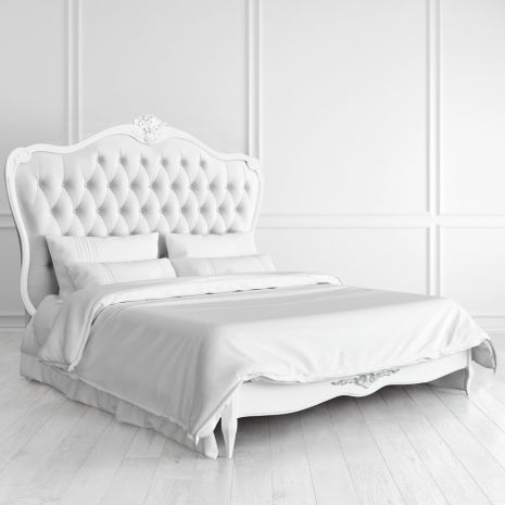 Кровать с мягким изголовьем 160*200 G526-K00-S-B07 Silvery Rome