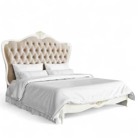 Кровать с мягким изголовьем 160*200 G526-K02-G-B01 Голден Роуз