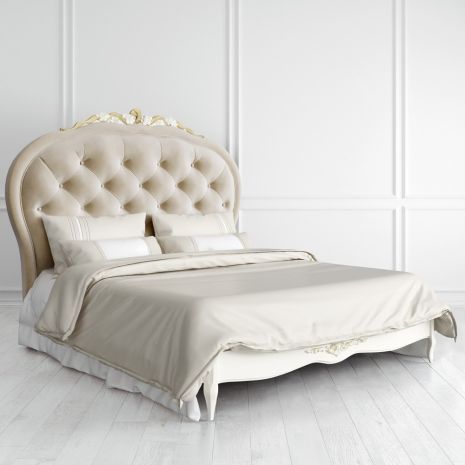 Кровать с мягким изголовьем 160*200 R516D-K02-G-B01 Romantic Gold