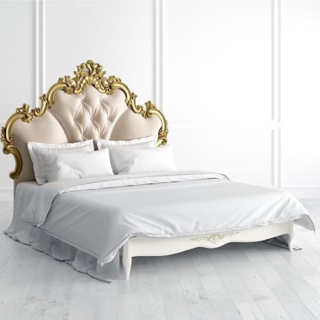 Кровать с мягким изголовьем 160*200 R566D-K02-GG-B01 Romantic Gold