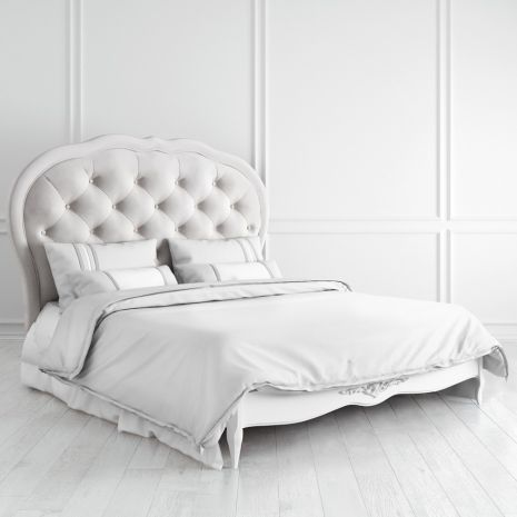 Кровать с мягким изголовьем 160*200 S516-K00-S-B07 Silvery Rome