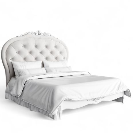 Кровать с мягким изголовьем 160*200 S516D-K00-S-B07 Сильвери Роум