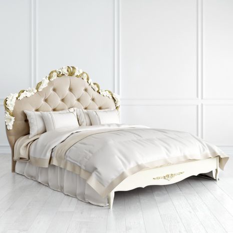 Кровать с мягким изголовьем 160х200 Romantic Gold R416-K02-AG-B01