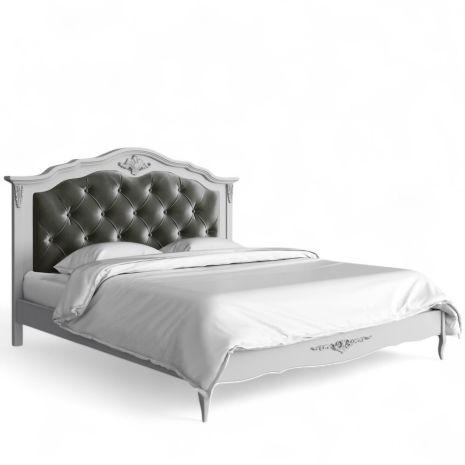 Кровать с мягким изголовьем 180*200 A318-K04-S-B12 Ательер Хоум