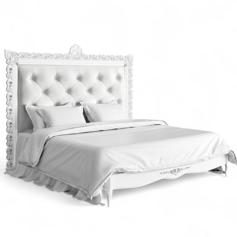 Кровать с мягким изголовьем 180*200 A548-K00-S-B07 Ательер Голд