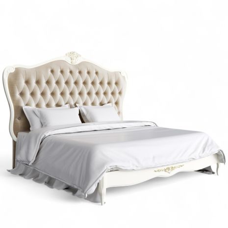 Кровать с мягким изголовьем 180*200 G528-K02-G-B01 Голден Роуз