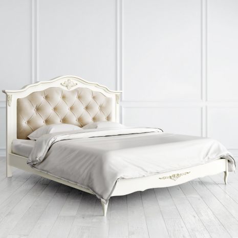 Кровать с мягким изголовьем 180*200 R318g Romantic Gold