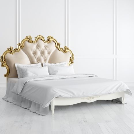 Кровать с мягким изголовьем 180*200 R568-K02-GG-B01 Romantic Gold