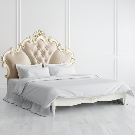 Кровать с мягким изголовьем 180*200 R568D-K02-G-B01 Romantic Gold