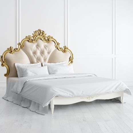 Кровать с мягким изголовьем 180*200 R568D-K02-GG-B01 Romantic Gold