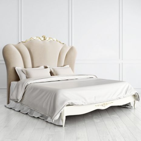 Кровать с мягким изголовьем 180*200 R618D-K02-G-B01 Romantic Gold