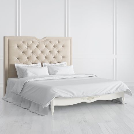 Кровать с мягким изголовьем 180*200 R688-K02-G-B01 Romantic Gold