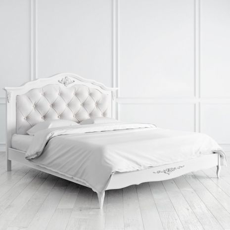 Кровать с мягким изголовьем 180*200 S318-K00-S-B07 Silvery Rome