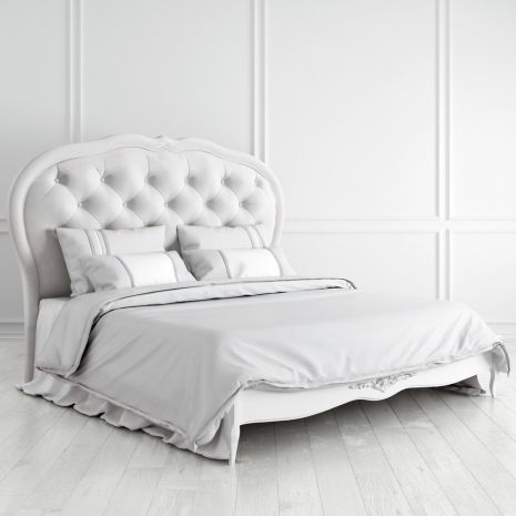 Кровать с мягким изголовьем 180*200 S518-K00-S-B07 Silvery Rome