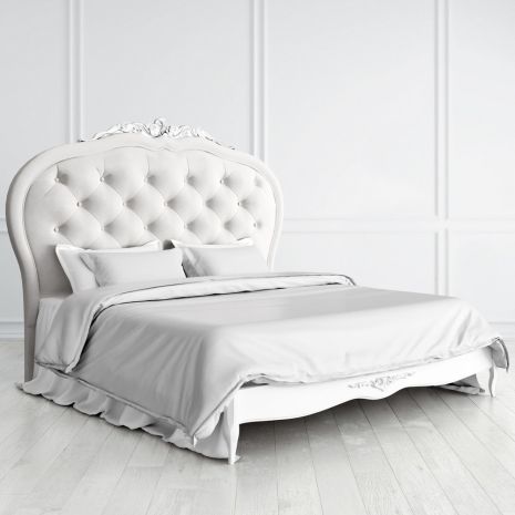Кровать с мягким изголовьем 180*200 S518D-K00-S-B07 Silvery Rome