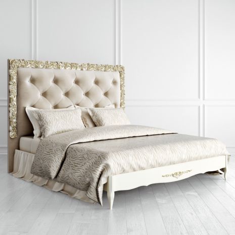 Кровать с мягким изголовьем 180х200 Romantic Gold R218D-К02-AG-B01