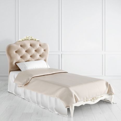 Кровать с мягким изголовьем 90*190 A509D-K02-G-B01 Atelier Gold