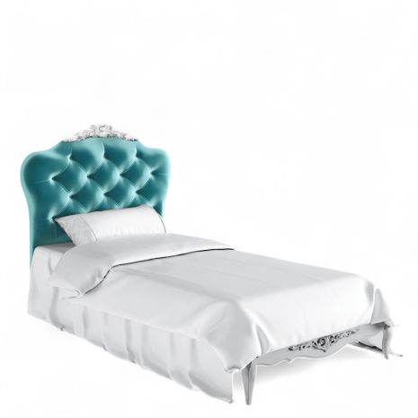 Кровать с мягким изголовьем 90*190 A509D-K04-S-B08 Ательер Хоум