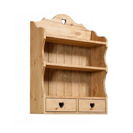 Полка навесная Прованс 2 ящичка KAE5