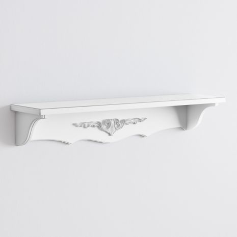 Полка RPL090-K00-S Silvery Rome