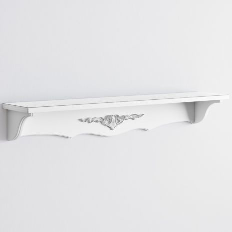 Полка RPL110-K00-S Silvery Rome