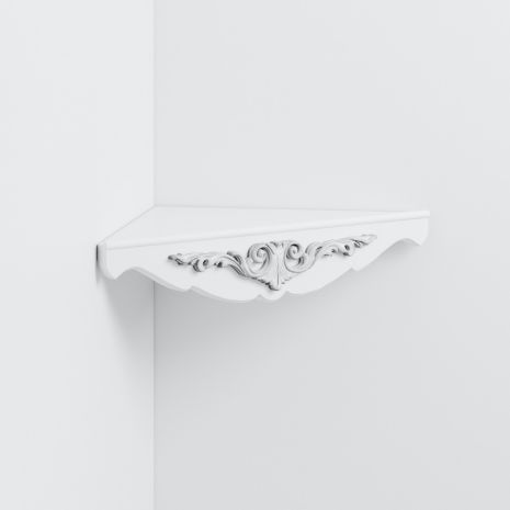 Полка RPL40V-K00-S Silvery Rome